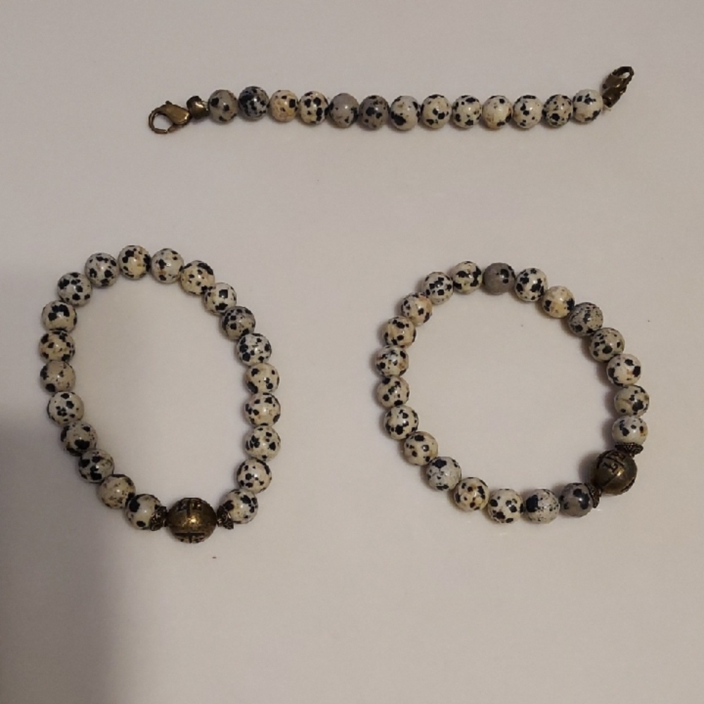Lenny and Eva Stone Beaded Bracelet Set